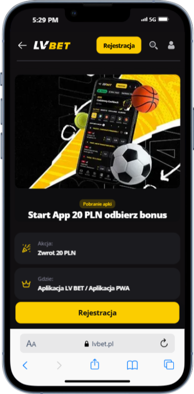 lvbet aplikacja pobierz LVBET Aplikacja 20 zl bonus