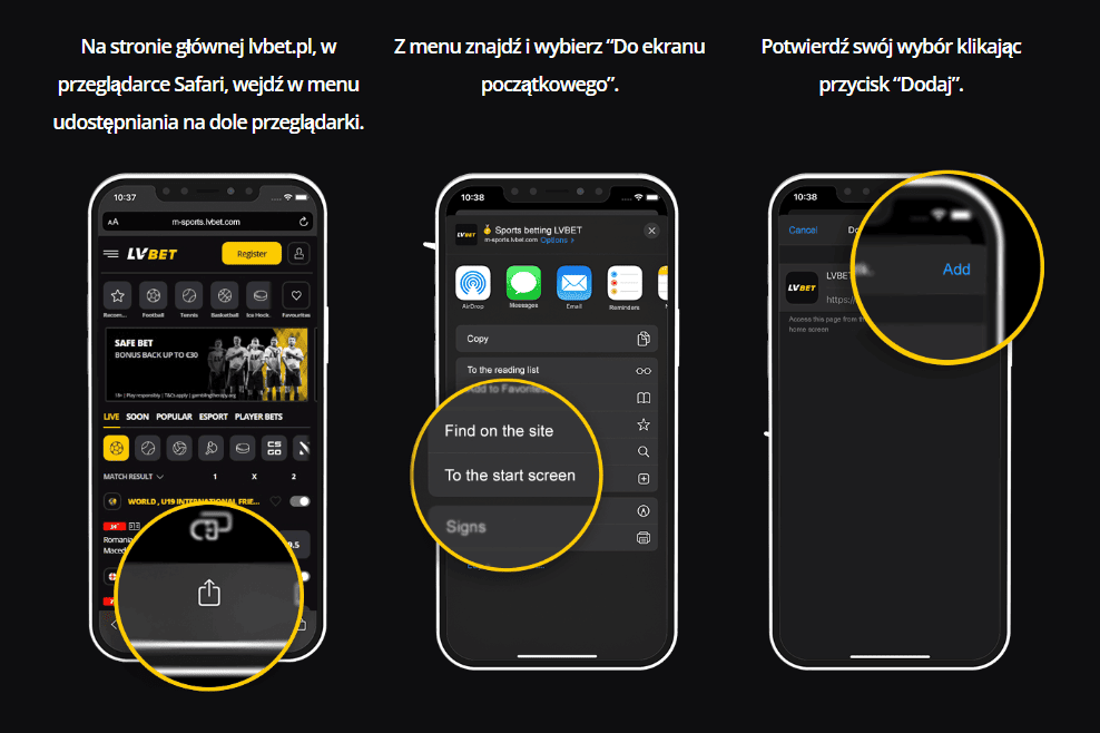lvbet apk instalacja aplikacji LVBET na iOS