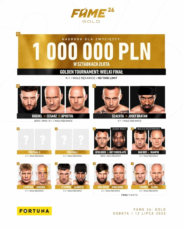 Fame MMA 26 karta walk