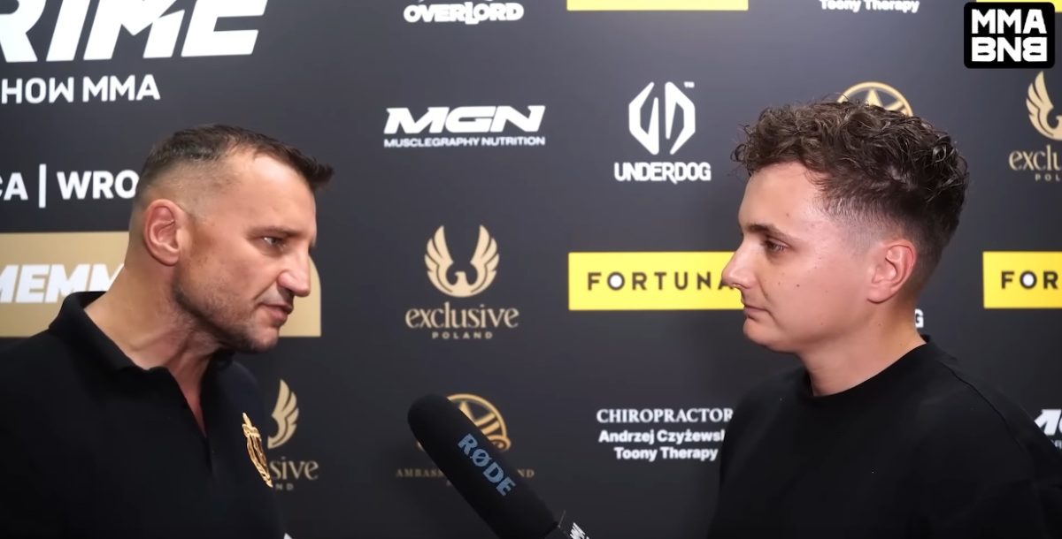 Paweł Jóźwiak naskoczył na dziennikarza podczas wywiadu