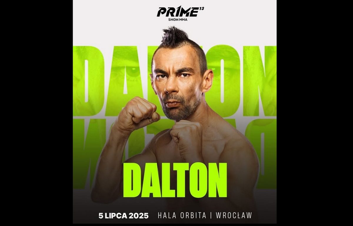 Dalton z “Pan z Lombardu” zawalczy na PRIME MMA 13
