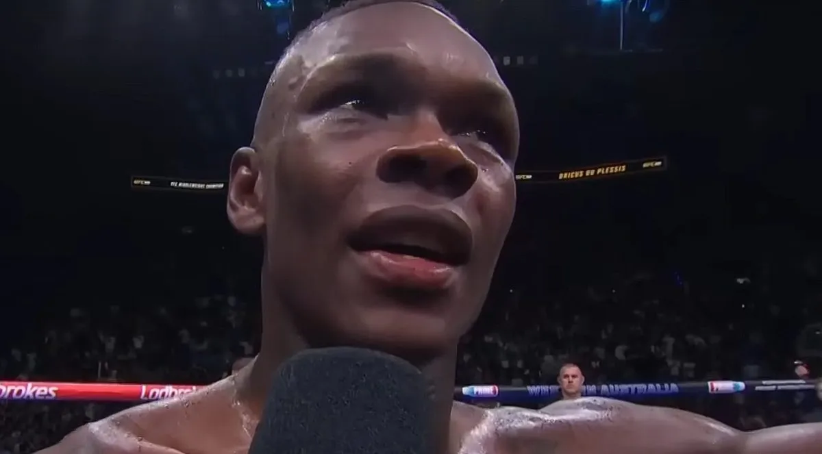 Adesanya wyjaśnił, dlaczego zgodził się na walkę z Imavovem