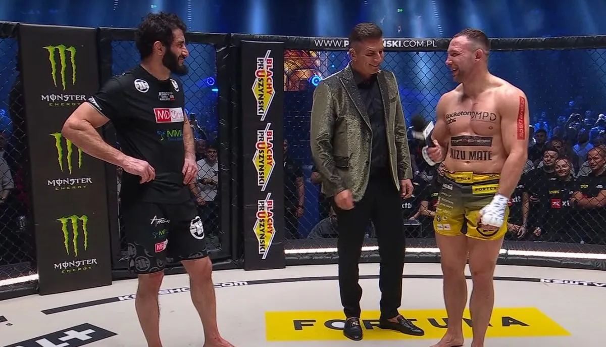 Rewanż Khalidova z Bartosińskim w mediach społecznościowych 