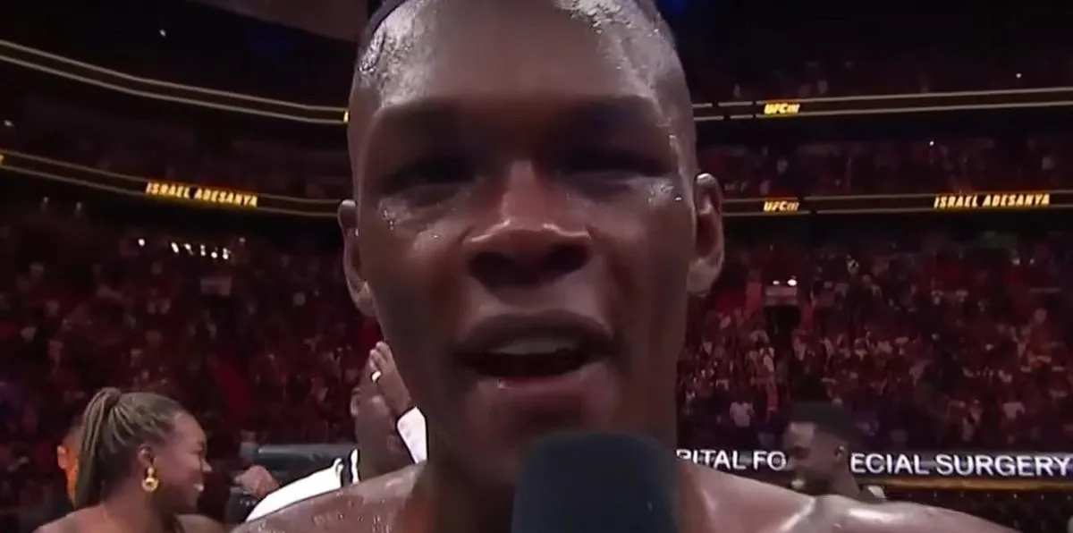 Pereira pokonał Ankalaeva, ale nie jestem pewien – Adesanya