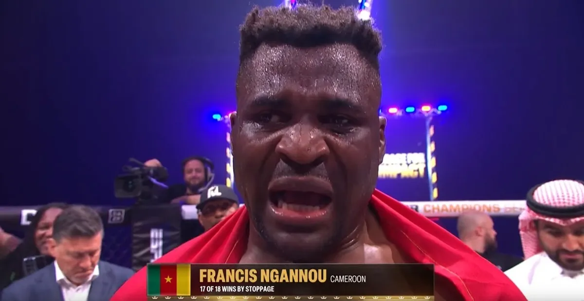 Francis Ngannou o swoim zwycięstwie na gali PFL