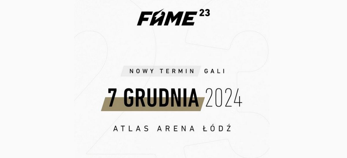 FAME MMA 23: eBilet wysłał maile dotyczące gali!