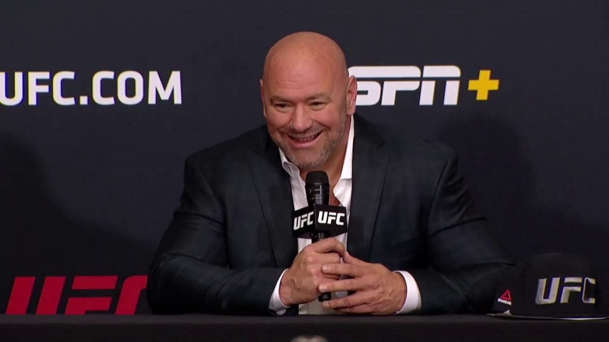 Dana White daje walkę nieznanemu fighterowi z konferencji