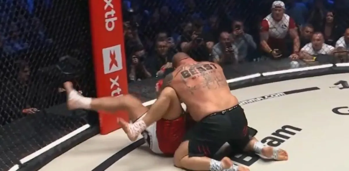 Sensacja! Mariusz Pudzianowski rozbity w 30 sekund [WIDEO]