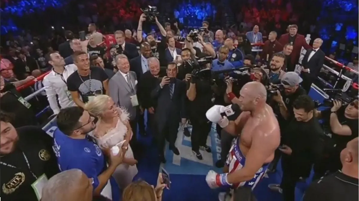 Paris Fury o rewanżu męża z Usykiem