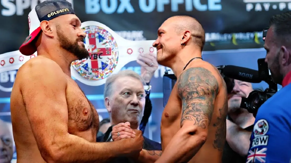 Fury vs Usyk 2: Znamy kwotę łączną całego zestawienia