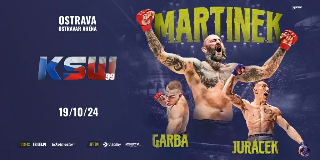 KSW 99: Karta walk na najbliższą galę w Czechach!