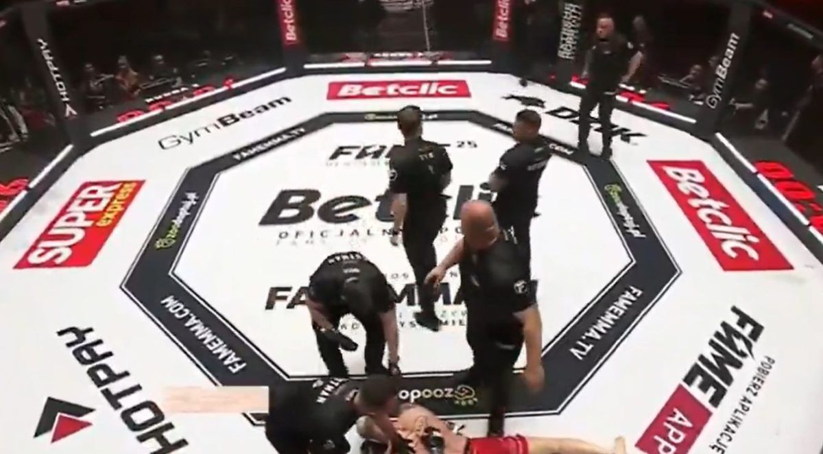 Kolejna dyskwalifikacja. Taazy zaatakowany przez Josefa Bratana na Fame MMA 25 [WIDEO]