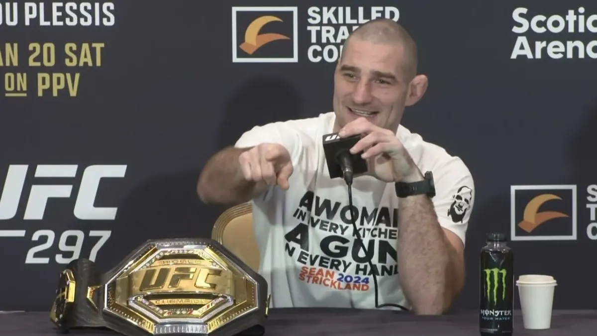 Strickland chce pokonać Chimaeva. „Terrorysta nie może być mistrzem”