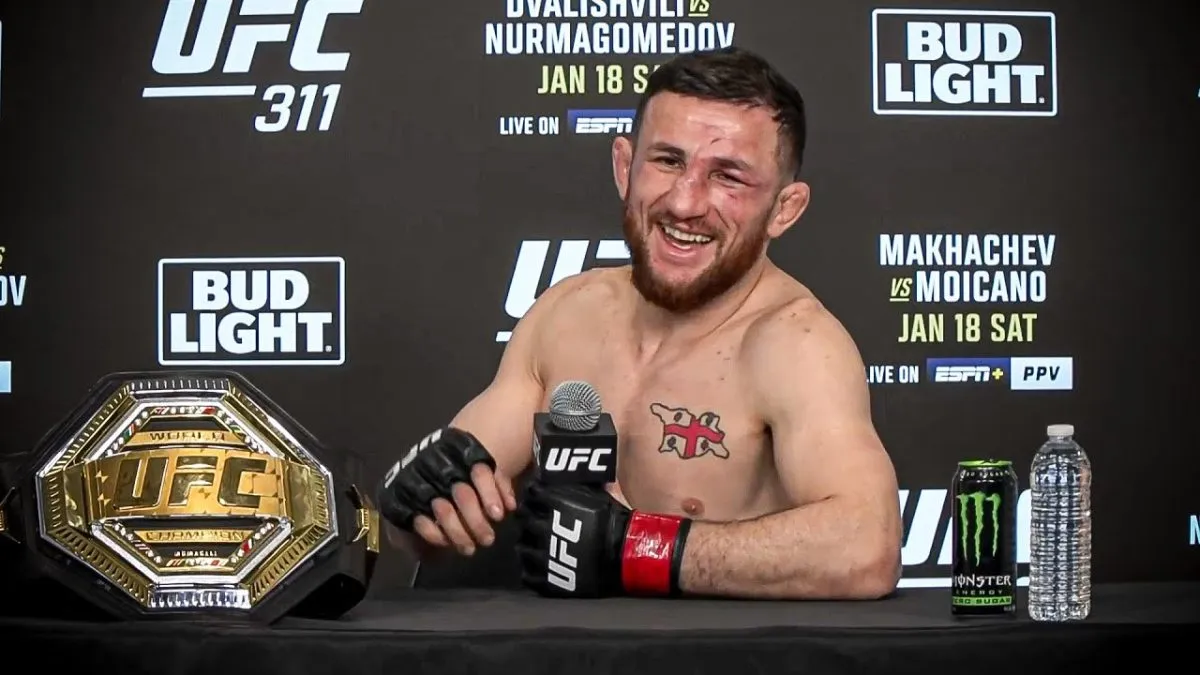 Dvalishvili pokonał Nurmagomedova na UFC 311