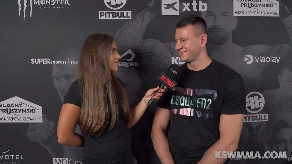 Arkadiusz Wrzosek o kulisach walki wieczoru XTB KSW 107