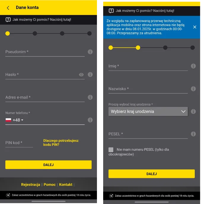 Wprowadz-dane-osobowe-i-kontaktowe-w-Fortuna