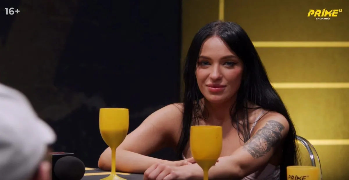 Pijana zawodniczka PRIME MMA wyprowadzona z konferencji!