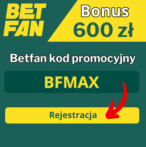 Fortuna kod promocyjny: MAXFOR