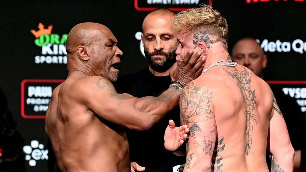 Mike Tyson uderza Jake’a Paula na Face 2 Face