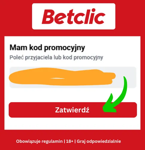 Betclic kod promocyjny – Odbierz freebet 50 zł
