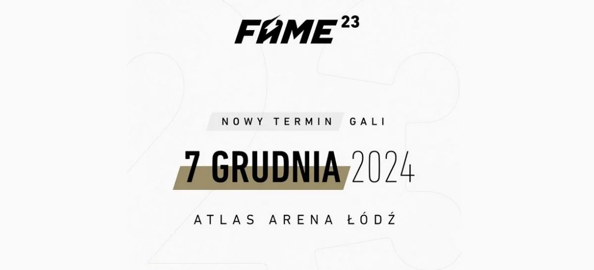 FAME MMA 23: eBilet wysłał maile dotyczące gali!