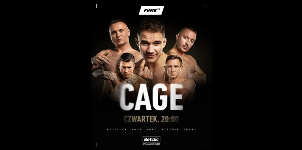 FAME MMA powraca z programem CAGE