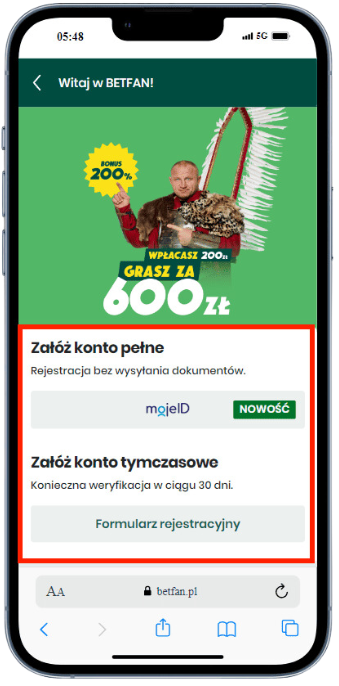 rejestracji-przez-nowa-opcje-Betfan