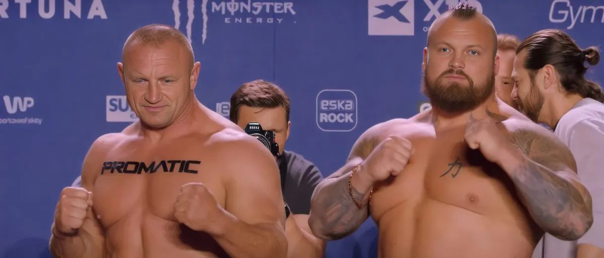 Pudzianowski oko w oko z Hallem przed KSW 105 [WIDEO]