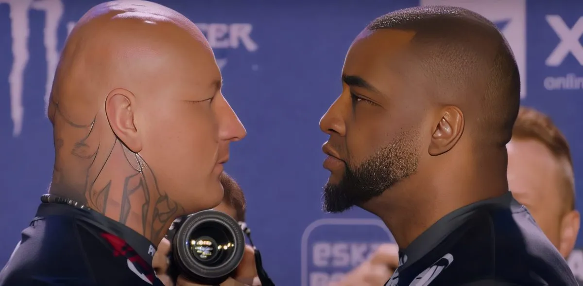 Szpilka wyrwał mikrofon Zimmermanowi na ważeniu przed KSW 105 [WIDEO]