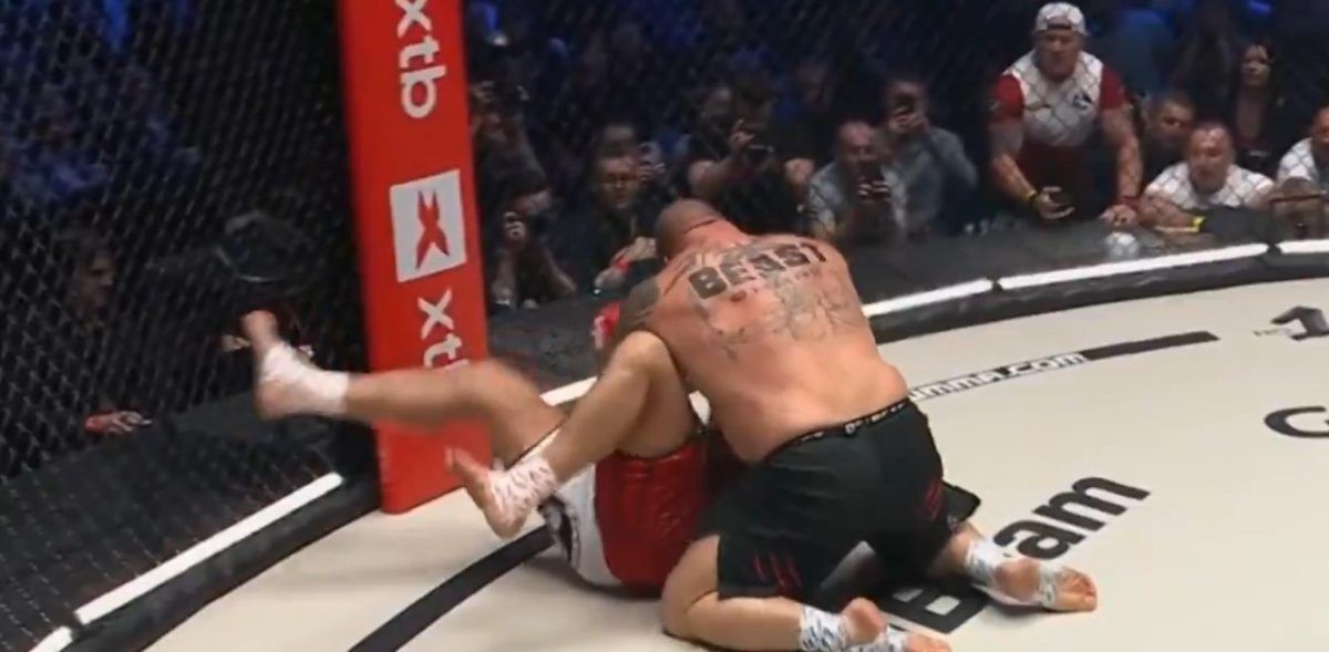 Sensacja! Mariusz Pudzianowski rozbity w 30 sekund [WIDEO]