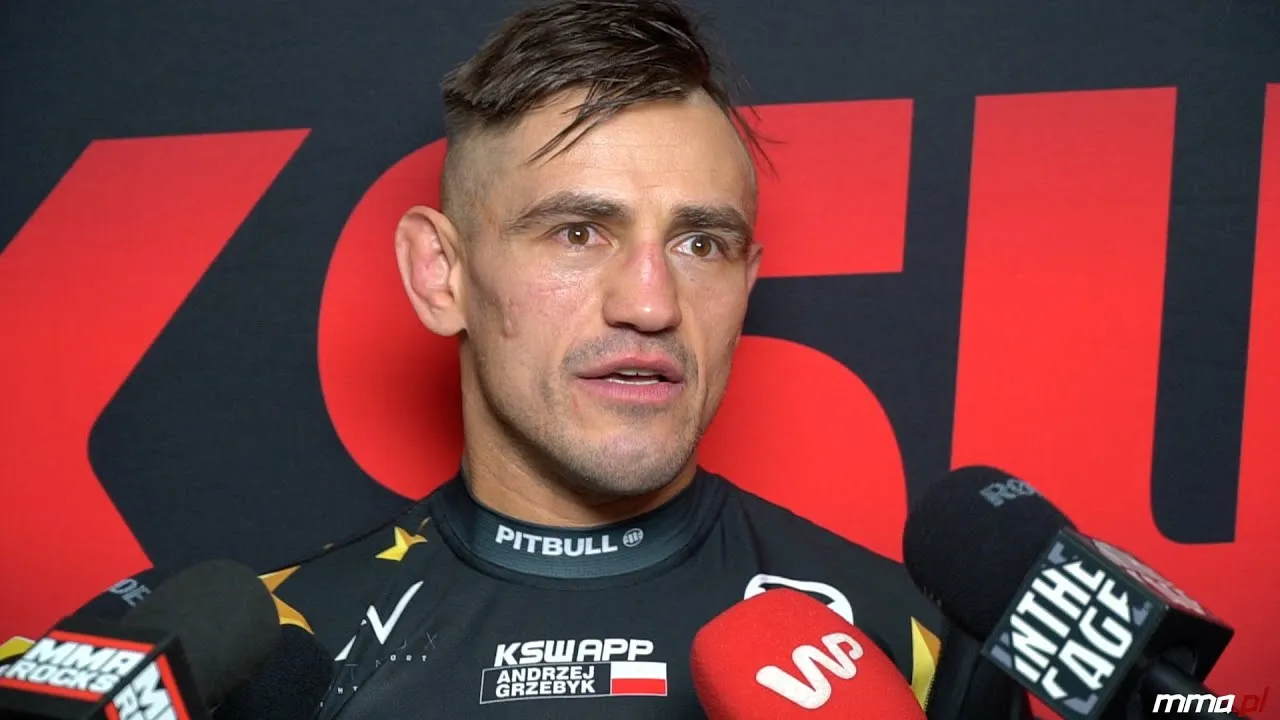 Co wybierze Andrzej Grzebyk? Rozmawia z KSW, UFC, ale to nie są jedyne opcje