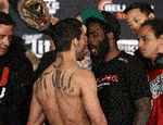 Видео взвешивания Bellator 132: Патрисио Фрейре – Дэниел Страус