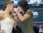 Видео взвешивания UFC 184: Ронда Раузи – Кэт Цингано Видео взвешивания UFC 184: Ронда Раузи – Кэт Цингано