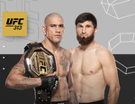 Перейра-Анкалаев в главном событии UFC 313. Уже официально