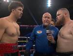 Топ-проспект хэвивейта Торрез победил дисквалификацией Давейко: видео