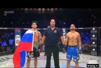 Видео боя: Андрей Корешков – Джастин Бесман, HD 720