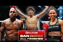 Bellator San Diego: Нурмагомедов–Шаблий. Видео всех финишей турнира Bellator San Diego: Нурмагомедов–Шаблий. Видео всех финишей турнира