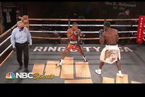 «Черепашка» Адамс – Дюверсонне. Яркий выход на ринг, лучшие моменты боя — видео