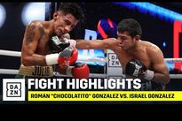 Роман Гонсалес - Исраэль Гонсалес. Лучшие моменты боя — видео