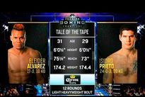 Видео боя: Элейдер Альварес — Исидро Прието