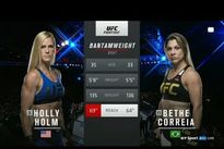 Видео боя: Холли Холм — Бете Коррейя