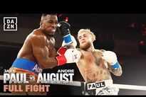 Джейк Пол – Андре Аугуст: полное видео боя и нокаута