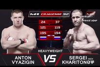 Видео боя: Сергей Харитонов — Антон Вязигин