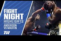 Джаред Андерсон – Чарльз мартин. Видео лучших моментов боя