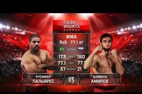 Видео боя: Рузимар Пальяреш — Шамиль Амиров