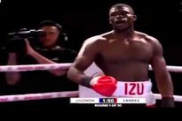 Видео боя: Изуагбе Угонох — Висенте Сандес, HD 1080