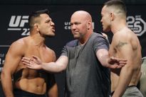 Видео боя: Рафаэль дос Аньос — Колби Ковингтон Видео боя: Рафаэль дос Аньос — Колби Ковингтон