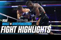 Кристиан Мбилли – Сергей Деревянченко. Видео лучших моментов боя