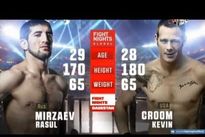 Видео боя: Расул Мирзаев — Кевин Крум Видео боя: Расул Мирзаев — Кевин Крум