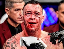 фото - Окровавленный Ковингтон, Рамирес и Постол лицом к лицу, октагон-гёлз UFC 245 — соцсети 